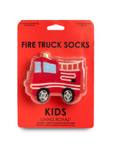 Load image into Gallery viewer, Kids Fire Truck 3D Socks
