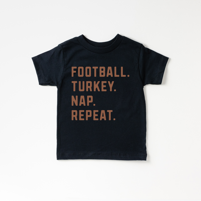 Football Turkey Nap Thanksgiving T-Shirt