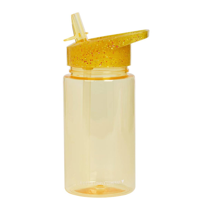 Kids Water Bottle: Gold Giltter