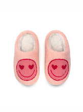 Load image into Gallery viewer, Kids Pink Happy Slippers
